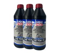 LIQUI MOLY Hochleistungs-Getriebeöl GL4 + SAE 75W-90 Ford ESD-M2C175-A,3x1 Litro
