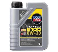 LIQUI MOLY Top Tec 6100 0W-30 olio motore per BMW Longlife-12 Fe Acea C2 11L