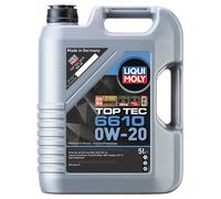 LIQUI MOLY Top Tec 0W-20 5L per Acea C5 Api Sp Ford Jaguar / Land Rover Opel