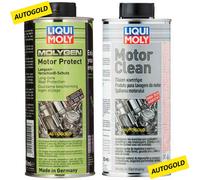 LIQUI MOLY KIT ADDITIVI: Motor Clean + Molygen Motor Protect - cambio olio