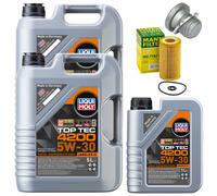 LIQUI MOLY Kit Olio Motore Filtro 5W-30 11 Liter + Vite per Mercedes Sprinter
