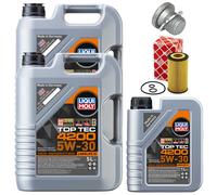 LIQUI MOLY Kit Olio Motore Filtro 5W-30 11 Liter + Vite per Mercedes Sprinter