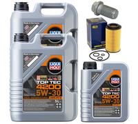 LIQUI MOLY Kit Olio Motore Filtro 5W-30 11 Liter + Vite per Mercedes Sprinter