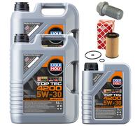 LIQUI MOLY Kit Olio Motore Filtro 5W-30 11 Liter + Vite per Mercedes Sprinter