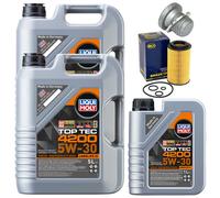LIQUI MOLY Kit Olio Motore Filtro 5W-30 11 Liter + Vite per Mercedes Sprinter