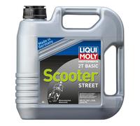 LIQUI MOLY Liqui Molyâ Motocicletta 2T Basic Scooter Street Olio Motore 4Liter