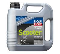 LIQUI MOLY Liqui Molyâ Motocicletta 2T Basic Scooter Street Olio Motore 4Liter
