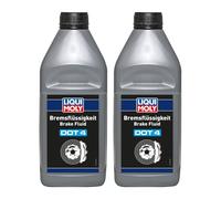 LIQUI MOLY Liquido freni DOT 4 Sintetico 2x1 L per ABS, super sicuro