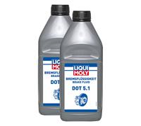 Liqui Moly Liquido freni DOT 5.1 2 L per Beta Husaberg KTM SX Yamaha DT