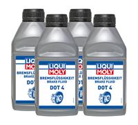 Liquido Freni Liqui Moly DOT4 4X 500ml Freno Liquido Freno Freni Freno