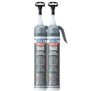 LIQUI MOLY Massa Sigillante In Silicone 6184 Trasparente 2x 200ml