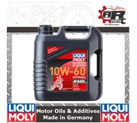 Liqui Moly - Moto 4T Completamente Syn 10w60 Offroad Race Olio Motore - 4L -