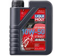 Liqui Moly Moto 4T Sintetico 10W-50 Street Gara Olio Motore 1L - 1502