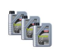 Liqui Moly Motocicletta 2T Semisynth Scooter Olio Motore Spar-Set 3x1Liter