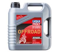 LIQUI MOLY Motocicletta 2T Synth Fuoristrada Race Olio Motore 4Liter