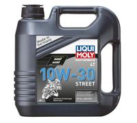 LIQUI MOLY Motocicletta 4T 10W-30 Street Olio Motore 4Liter