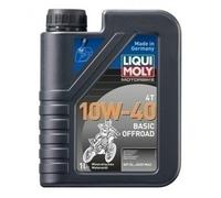 LIQUI MOLY Motocicletta 4T 10W-40 Basic Fuoristrada Olio Motore 1Liter