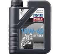 Liqui Moly Motocicletta 4T 10W 40 Street ad Alte Prestazioni Olio Motore 1L