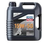 LIQUI MOLY Motocicletta 4T 15W-50 Fuoristrada Olio Motore 4Liter