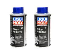 LIQUI MOLY Motocicletta 4T Bici Additivo Kraftstoffzussatz Cura 2 Pezzo Â 125 ML