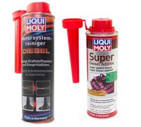 Liqui Moly Motore Systemreiniger Diesel 5128 + Super Additivo 5120
