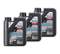 Liqui Moly Olio Alto Perfomance 3x 1Liter 10W40 per Honda BMW Suzuki Kawasaki