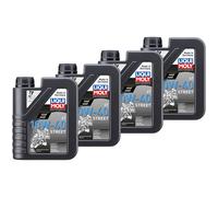 Liqui Moly Olio Alto Perfomance 4x 1Liter 10W40 per Honda BMW Suzuki Kawasaki