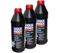 Liqui Moly Olio Forcella Motocicletta 15W Heavy 3x 1 Litro per Triumph Sprint