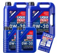 Liqui Moly olio motore 0W-30 Synthoil da Molto Tempo Plus 12 L Acea A1 A5 B1 B5