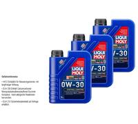 LIQUI MOLY olio motore 0W-30 Synthoil da Molto Tempo Plus 3 L Acea A1 A5 B1 B5