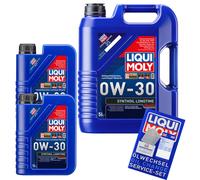Liqui Moly olio motore 0W-30 Synthoil da Molto Tempo Plus 7 L Acea A1 A5 B1 B5