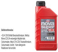 LIQUI MOLY olio motore 10W-40 Nova Super 1 Litri MB 229.1 228.1 Man 271 Api Sj