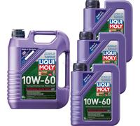 Liqui Moly Olio Motore 10W-60 Synthoil Race Tech GT1 8L Per ACEA A3/B4 API CF/SL