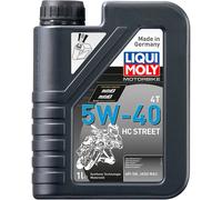 LIQUI MOLY Motocicletta 4T 5W-40 HC Street Olio Motore 1Liter