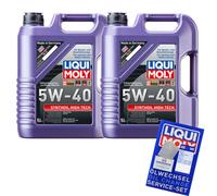 LIQUI MOLY olio motore 5W-40 Synthoil Alto Tech10L per MB 229.3 BMW LL-98 VW 502