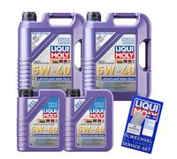Liqui Moly Olio Motore 5W40 High Tech Leichtlauf 12L per BMW LL-01