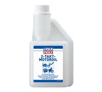 2xLiqui Moly 250ml 2-Takt-Hochleistungs-Motorenöl Miscelazione Automatica Taglia
