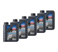 Liqui Moly Olio Motore Minerale 10W40 5x 1 Litro per Adly/Herchee Artic Cat Sym