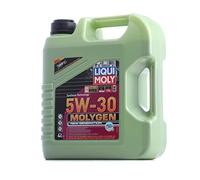 LIQUI MOLY Olio motore Molygen 5W-30 Olio sintetico 4 L Compatibilità con VW Polo Hatchback 6R1, 6C1 Golf 4 Hatchback 1J1 Golf 7 Hatchback 5G1, BQ1, BE1, BE2 Golf 5 Hatchback 1K1, BMW 3 Sedan E90
