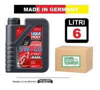 LIQUI MOLY OLIO MOTORE MOTO Motorbike 4T Synth 5W-40 Street Race LITRI 6
