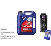 Liqui Moly Olio Motore Set 5L Diesel High Tech 5W-40 MotorProtect Additivo