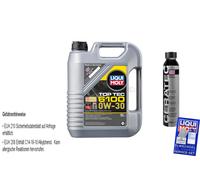 Liqui Moly Olio Motore Set 5L Top Tec 6100 0W-30 Cera Tec Additivo
