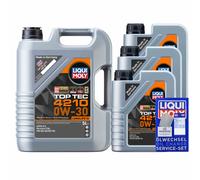 LIQUI MOLY Olio Motore TOP TEC 0W-20 Per ACEA C5 API SP Ford Land Rover Opel 8 L
