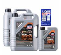 LIQUI MOLY Olio Motore TOP TEC 6300 0W-20 ACEA C5 API SN MB-APPROVAL 229.71 11 L