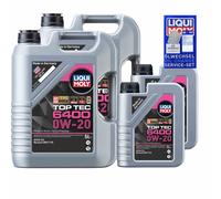 LIQUI MOLY 0W-20 7 Litro olio motore Top Tec 6400 per Acea C5 Renault Rn 17 Fe