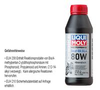 Liqui Moly Olio Per Ingranaggi Moto GL4 80W Minerale 500 Ml