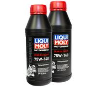 Liqui Moly Olio per Ingranaggi Vollsynthetisch Cambio 2x 500 ML 75W-140 GL5 Vs