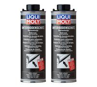 Liqui Moly Protezione Sottoscocca Nera / 6114 / 2x1 Litro Protezione Anti-Sassi