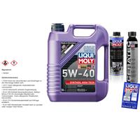 Liqui Moly Set 5L Synthoil High Tech 5W-40 CeraTec ProLine Pulizia Motore