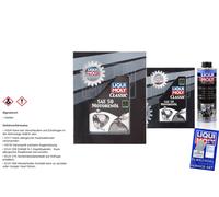 Liqui Moly Set 6L Olio Motore Classico SAE 50 Pro-Line Pulizia Motore